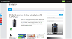 Desktop Screenshot of anotation.com